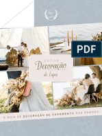 O guia definitivo para decoração de casamento