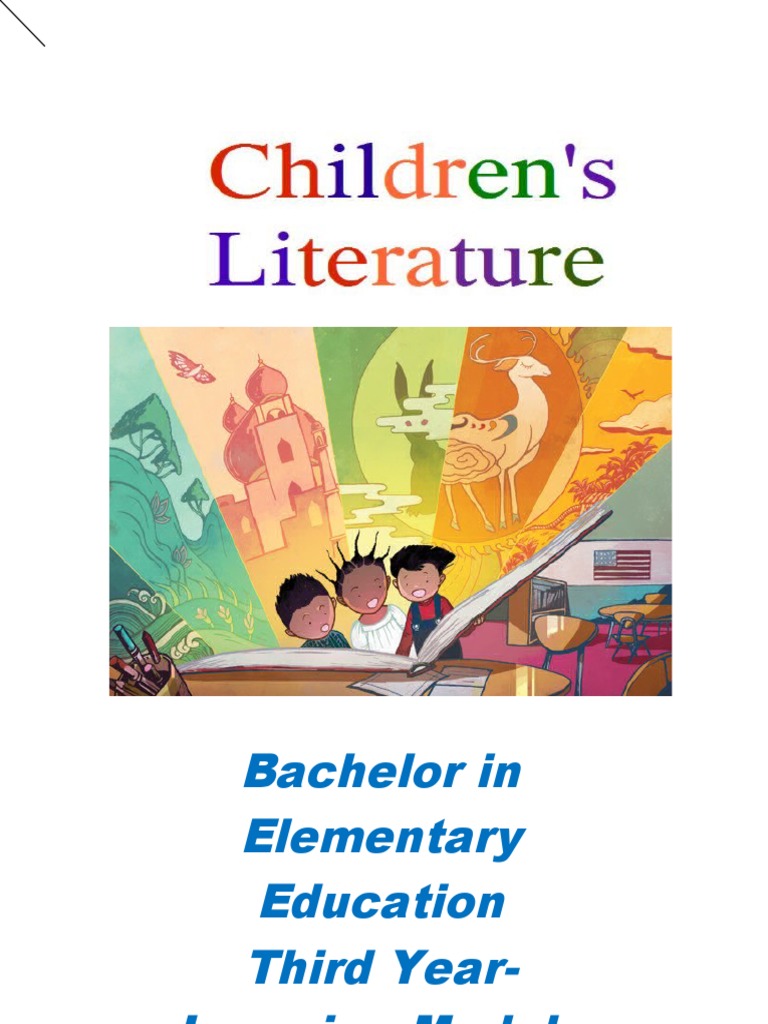 Children Literature Module | PDF | Children's Literature | Teachers