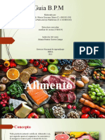 Actividad Alimento