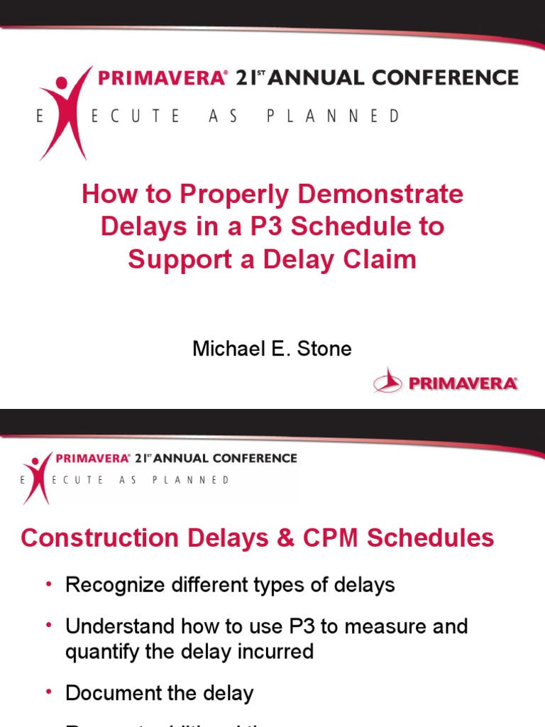 2004-how-to-properly-demonstrate-delays-in-a-p3-schedule-to-support-a