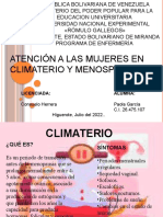 Atención a la salud de la mujer en climaterio y menopausia