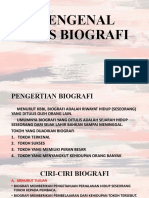 Mengenal Teks Biografi