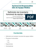 Inventario de Equipo M Dico