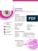 Curriculum Luisanna