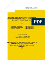 Pengaruh Ketidakseimbangan Bebantrafo Distribusi Terhadap Arus Netraldan Susut Teknis Jaringan