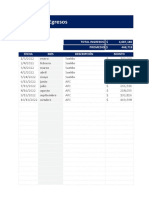 Ingresos y Egresos - Rms