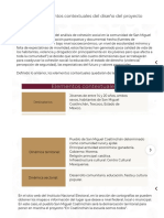 DPC - OSC - Ejemplo. Los Elementos Contextuales Del Diseño Del Proyecto