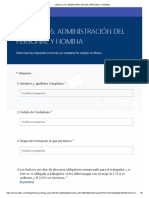 EVALUACIÓN MÓDULO 16. ADMINISTRACIÓN DEL PERSONAL Y NOMINA