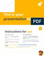 This Is Your Title: Presentation