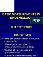 Basic Measurements in Epidemiology