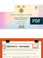Majlis Khatam Al-Quran Dan Bakul Ramadhan PDF