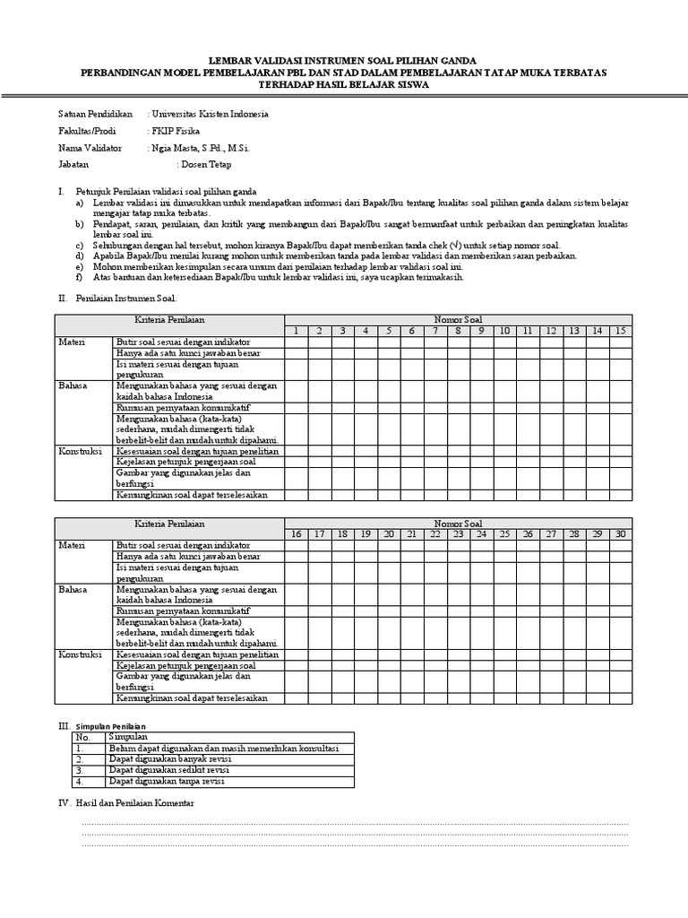 Validating Assessment Tools PDF