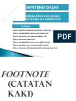 Footnote (Catatan Kaki) - 9
