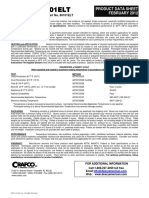 Product Data Sheet February 2012: Hot Applied Sealant, Part No. 80101elt