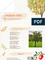 A Poison Tree By: Anis, Amirah, Sarah, Wiaam