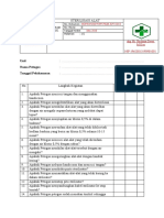 Daftar Tilik STERILISASI ALAT