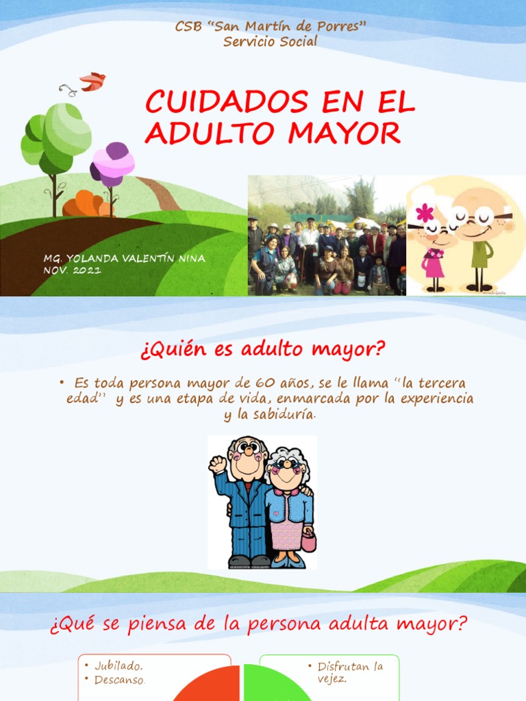Cuidados y Derechos del Adulto Mayor | PDF | Vejez | Adultos