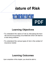 Chapter 1 - The Nature of Risk