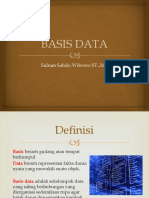 Sistem Basis Data - Pertemuan 2