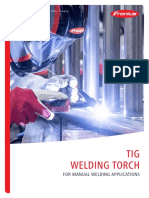 TIG Welding Torch: For Manual Welding Applications