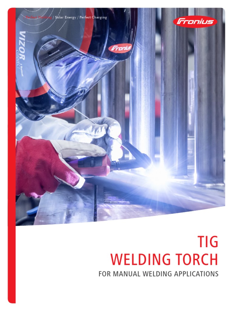 TIG Welding Torch For Manual Welding Applications PDF Welding