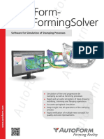 Autoform-Formingsolver: Software For Simulation of Stamping Processes