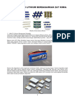 Jenis Baterai Lithium Berdasarkan Zat Kimia