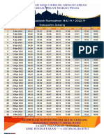 Jadwal Imsakiyah Ramadhan 1443H 2022M MAN 1 SBG