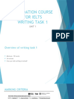 Foundation Course For Ielts Writing Unit 1 Task 1