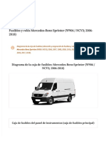 Fusibles y Relés Mercedes-Benz Sprinter (W906 / NCV3 2006-2018)