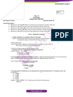 Accountancy Sample Paper Jan2021 Class 11 With Solutions Set 1 2020 2021