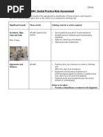 Risk Assessment - Dental-Practice KEMH