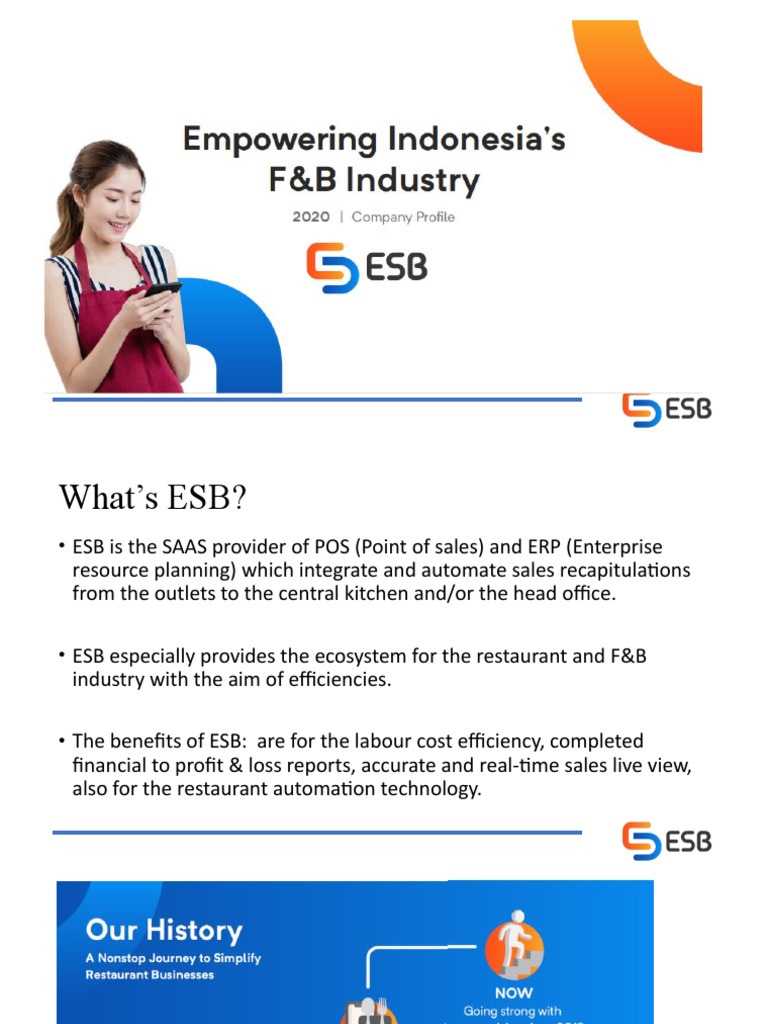 Sistem POS dan ERP untuk Restoran ESB | PDF