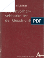 Emmanuel Levinas - Die Unvorhersehbarlkeiten Der Geschichte-Karl Alber (2006)