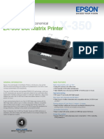 LX-350 Dot Matrix Printer: Compact, Reliable and Economical