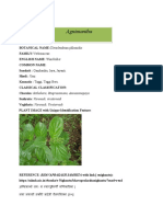 Agnimantha plant profile