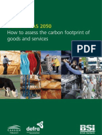 PAS2050 Guide Cómo Evaluar La Huella de Carbono Bienes y Servicios