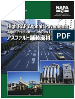 IS139 High RAP Asphalt Pavements Japan Practice