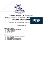 University of Mysore Directorate of Outreach and Online Programs