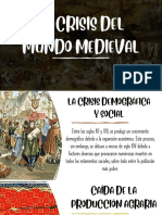 Crecimiento demográfico y crisis del siglo XIV
