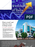 History and evolution of stock exchange in India/TITLE