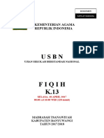 3.layout Soal Usbn - Fiqih Ix-K.13