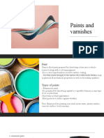 Paints and Varnishes