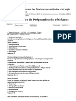 Cardiologie - QCM + Corrigé Type QCMs Et Dossiers de Préparation Du Résidanat - 1625303891743