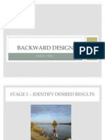Backward Design SAILN Tier 1