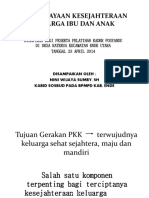 Pemberdayaan Keluarga Ibu Dan Anak