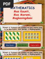 Mas Kaunti, Mas Marami, Magkasingdami