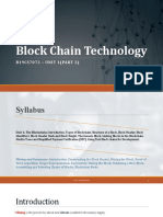 4) Unit - 1 - P2 - Block Chain Technology