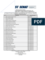 Processo seletivo SEST SENAT auxiliar administrativo PCD