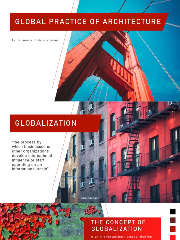 Globalization in Architectural Practice | PDF | Asia Pacific Economic ...